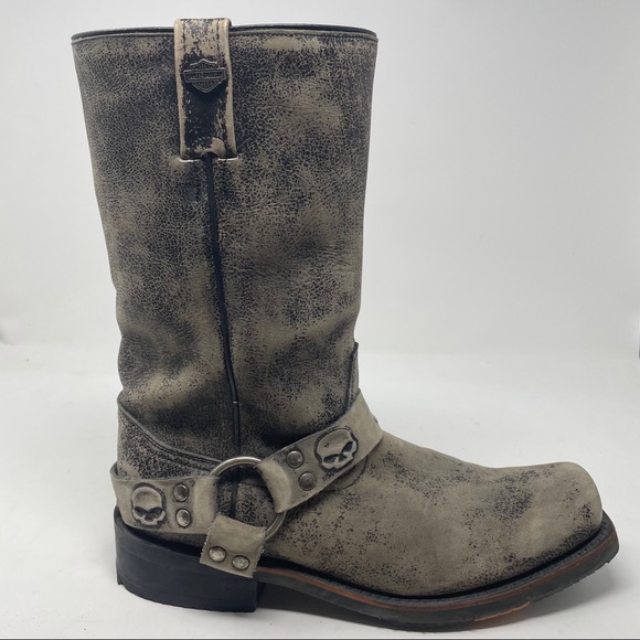 harley davidson rory harness boots slate